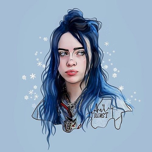 Billie Eilish stylish dp