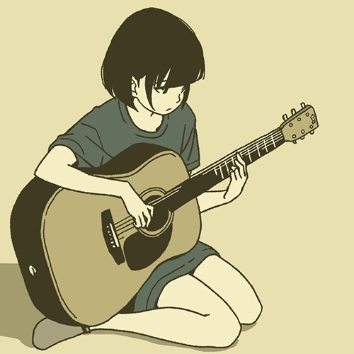 Gril guitar dp