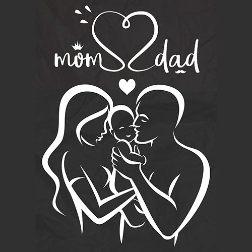 I love mom dad image