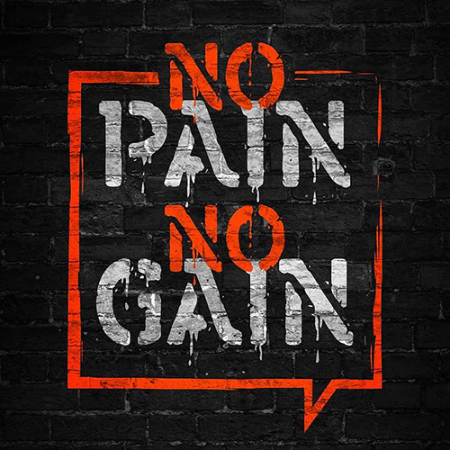 no pain no gain image