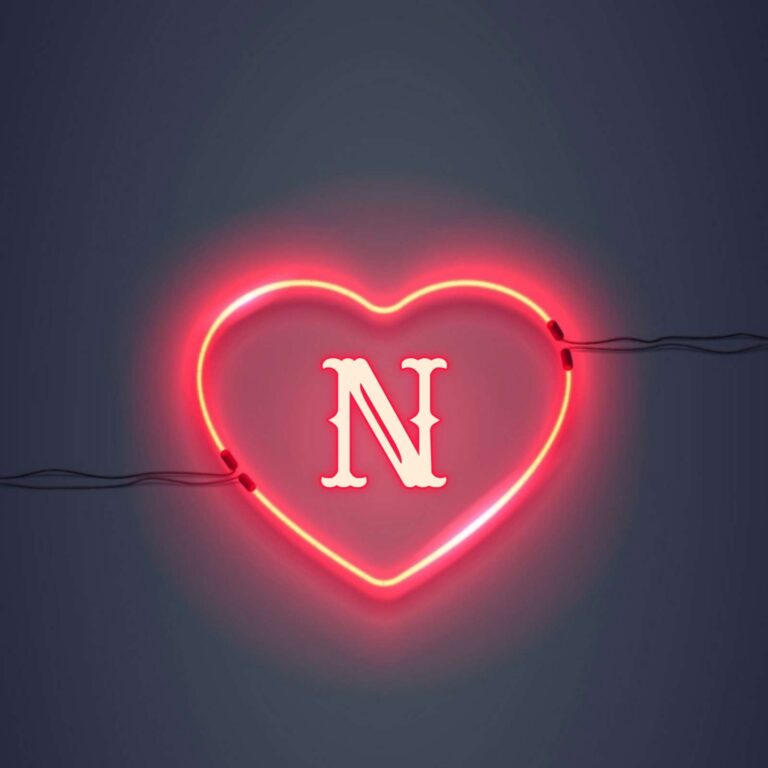 N Name Love Dp Download - Alphabets Whatsapp N Name DP Images